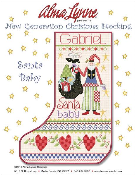 (image for) Santa Baby Stocking